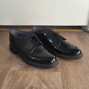 Bates Lites Men 7 D 00940 Hi Gloss Uniform Oxford Moisture Wicking Comfort